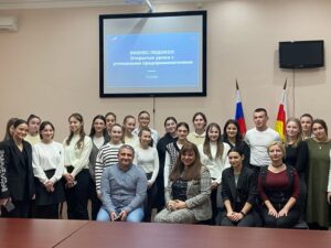 Во Владикавказе прошёл Открытый урок с предпринимателями «Бизнес-ледокол»